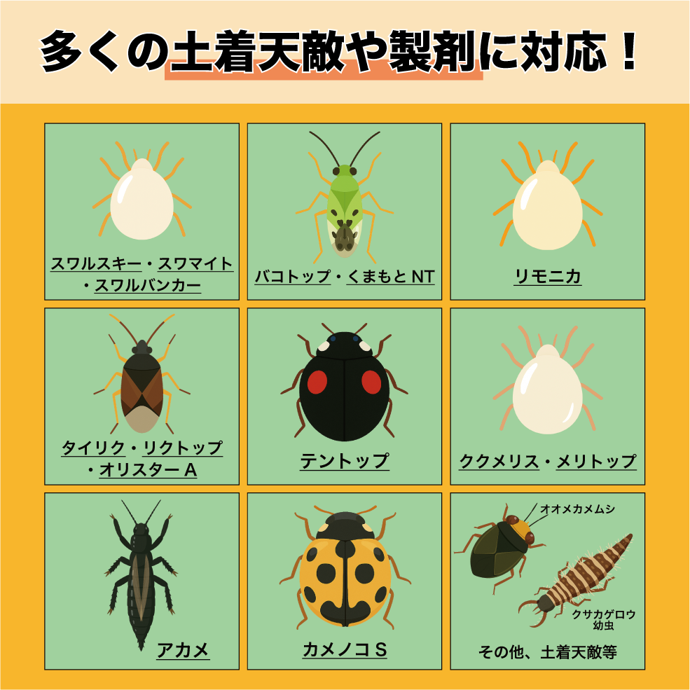 天敵のごちそう 果樹用1,000mL (5~7a 1/2反) ｜散布するだけで天敵定着！天敵農薬の定着を促進し、防除効果を高める強力サポート資材 bioEgg 生物農薬 天敵 定着 IPM 農業 スジコナ 減農薬 有機栽培 特別栽培 果樹 ナシ ブドウ オウトウ リンゴ ミカン