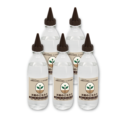天敵のごちそう 500mL (2~3a ハウス 1棟分) x 5個セット｜天敵農薬の定着を促進し、防除効果を高める強力サポート資材